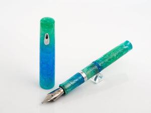 Fine Writing International Pencket Pocket Fountain Pen | Icicle  - ST