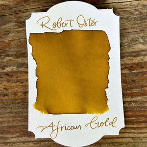 Robert Oster African Gold Ink