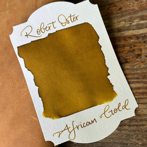 Robert Oster African Gold Ink