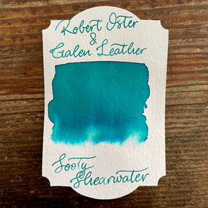 Robert Oster - Sooty Shearwater Fountain Pen Ink - A Special Color for Zeynep