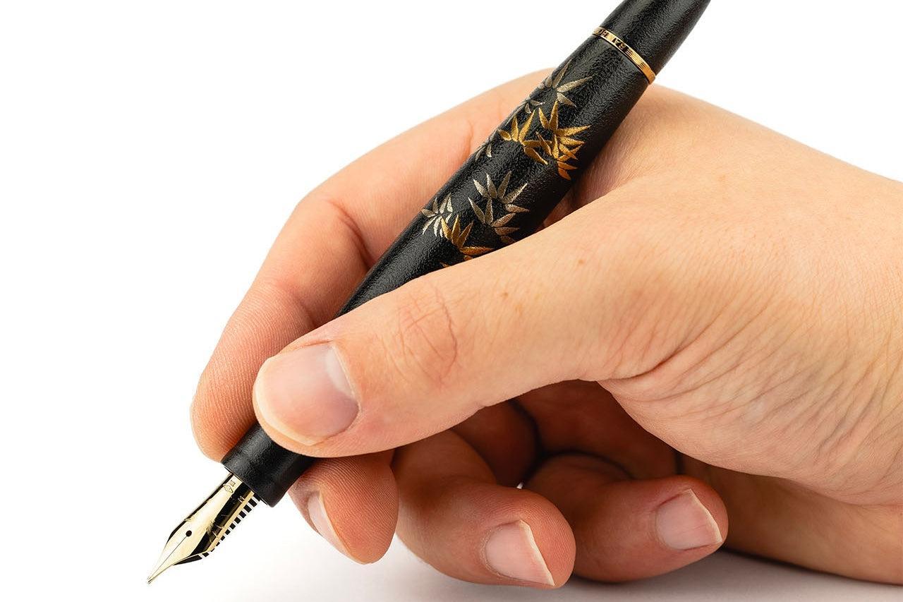 SCRIBO LA DOTTA Bamboo LE Maki E Fountain Pen - Galen Leather