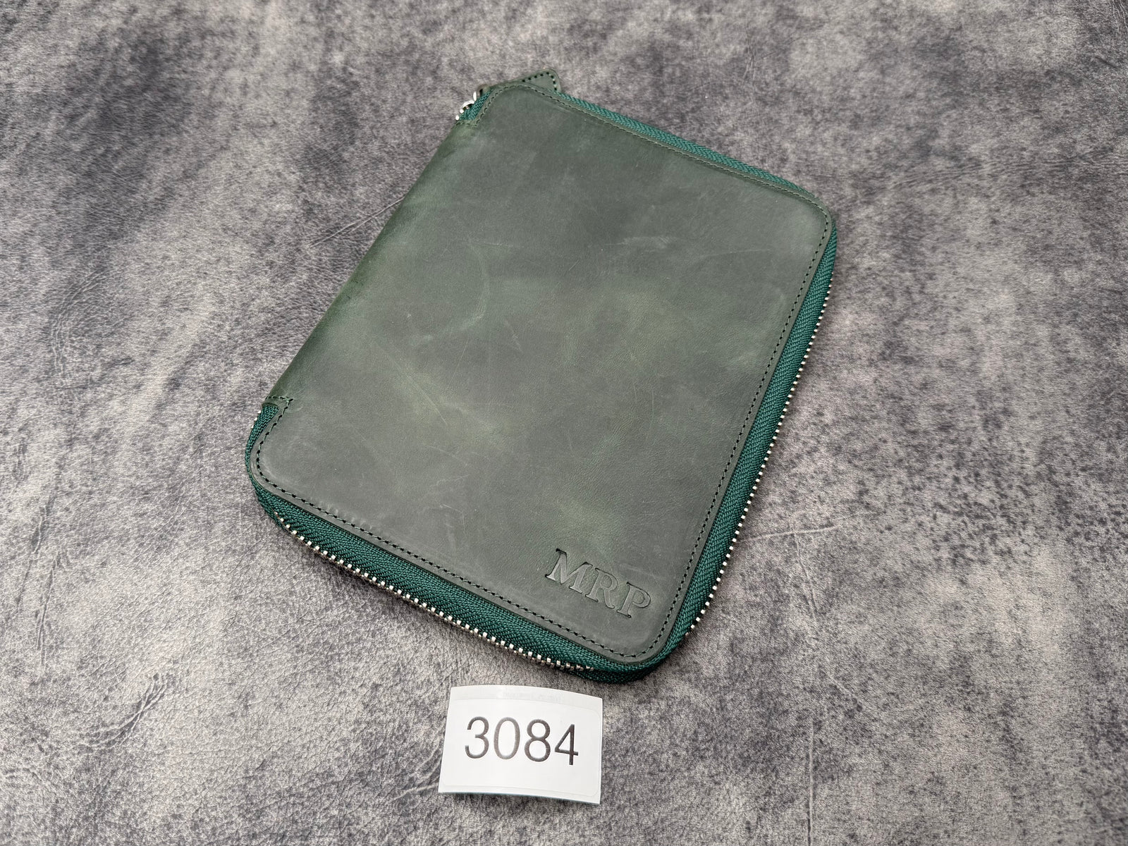 SECONDS Leather Zippered B6 / B6 Slim Planner Folio - 3084