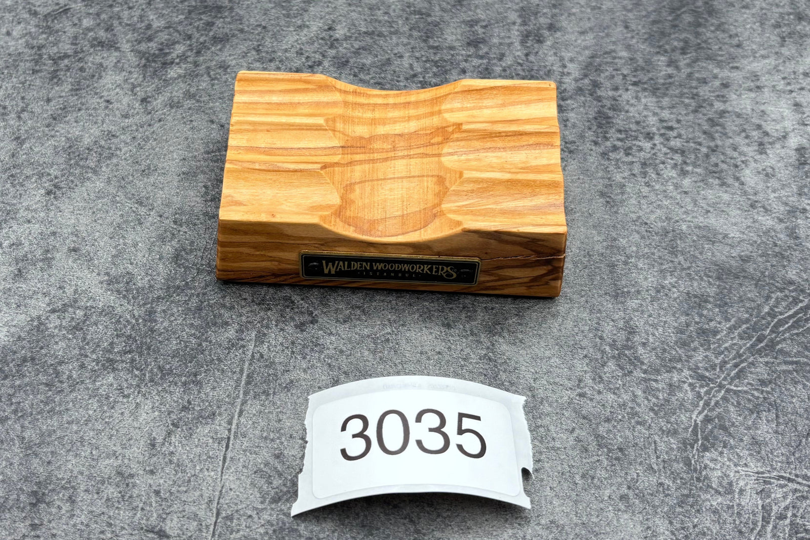 SECONDS The Pen Rest Wooden Pen and Brush Stand - Olive - 3035