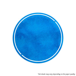 Scribo Blu Capri Ink Bottle, Turquoise - 90ml