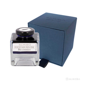 Scribo Blu Cosmico Ink Bottle, Blue - 90ml