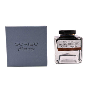 Scribo Classico Seppia Ink Bottle, Brown - 90ml