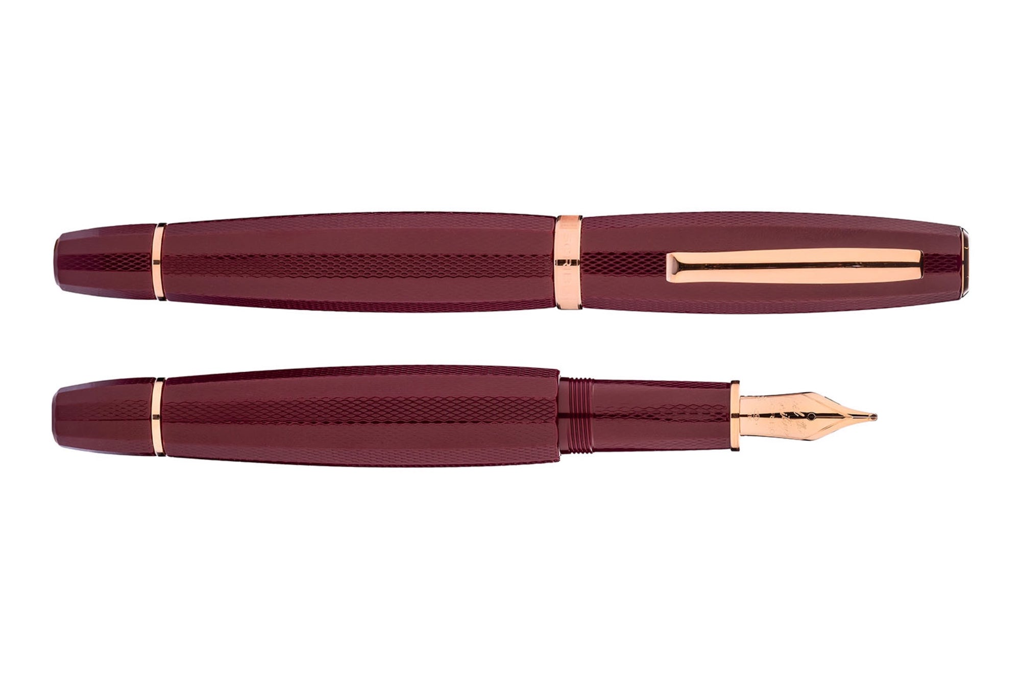 Scribo Feel Fountain Pen - Dandy Velvet RGT (LE) - Galen Leather