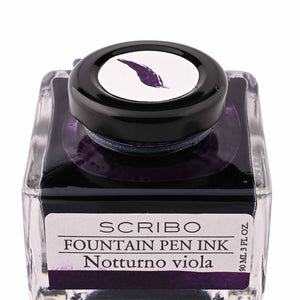 Scribo Notturno Viola Ink Bottle, Violet - 90ml
