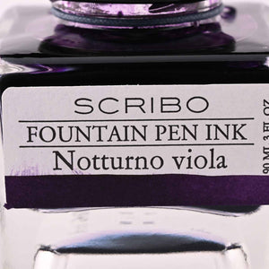 Scribo Notturno Viola Ink Bottle, Violet - 90ml