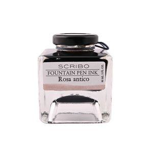 Scribo Rosa Antico Ink Bottle, Pink - 90ml
