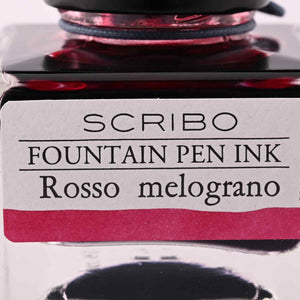 Scribo Rosso Melograno Ink Bottle, Red - 90ml