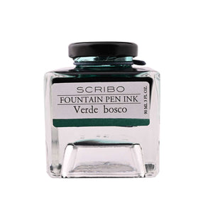 Scribo Verde Bosco Ink Bottle, Green - 90ml
