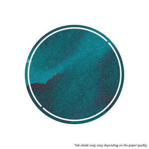 Scribo Verde Mediterraneo Ink Bottle, Turquoise - 90ml