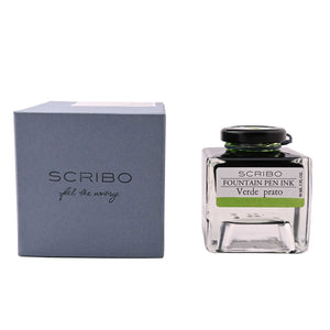 Scribo Verde Prato Ink Bottle, Green - 90ml