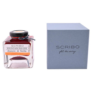 Scribo Arancio Di Sicilia Ink Bottle, Orange - 90ml