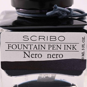 Scribo Nero Ink Bottle, Black - 90ml