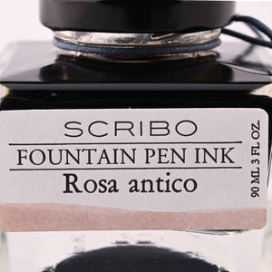 Scribo Rosa Antico Ink Bottle, Pink - 90ml