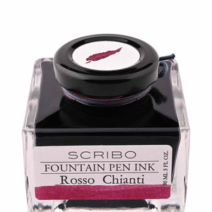 Scribo Rosso Chianti Ink Bottle, Red - 90ml