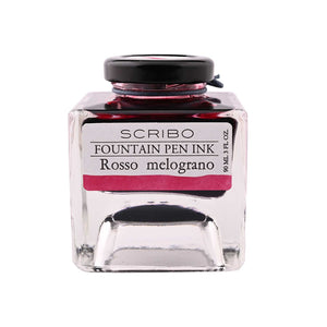 Scribo Rosso Melograno Ink Bottle, Red - 90ml