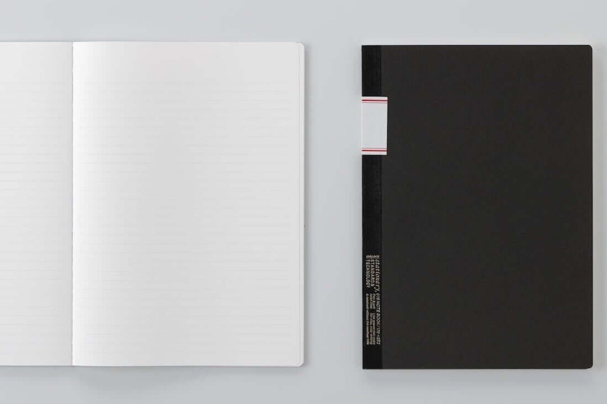 Stalogy Vintage Notebook - B5 - Lined - 104 Pages - Black - Galen