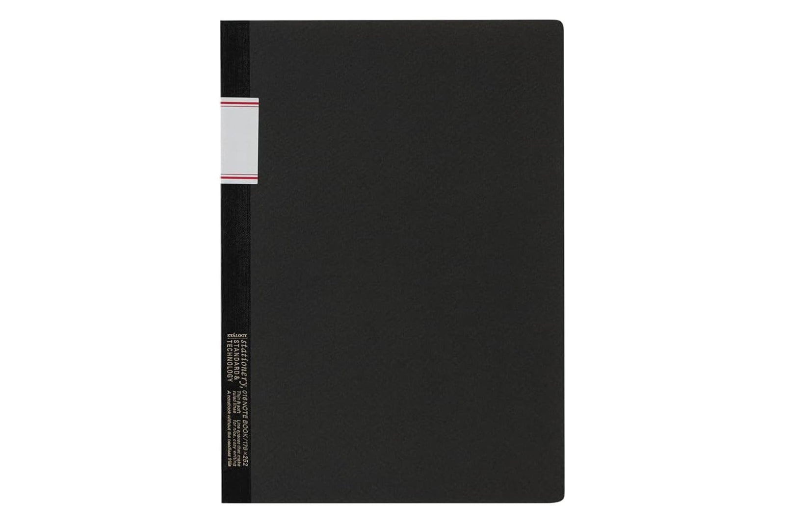 Stalogy Vintage Notebook - B5 - Lined - 104 Pages - Black