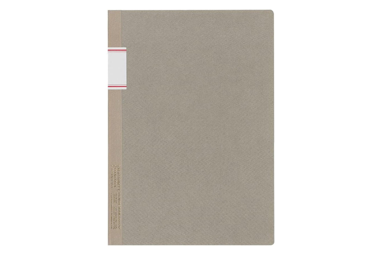 Stalogy Vintage Notebook - B5 - Lined - 104 Pages - Gray