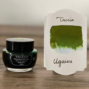 Taccia Uguisu Olive Green Ink