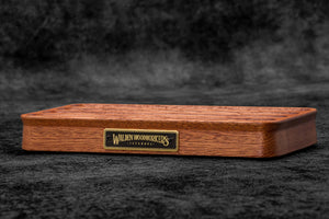 The Pen Station - Wooden Fountain Pen Stand - Mahogany