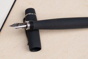 ULPIA 117 Ebonite Fountain Pen - B.C. Gray (Textured Ebonite)