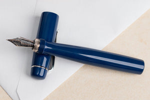 Ulpia 117 Ebonite Fountain Pen - Blue