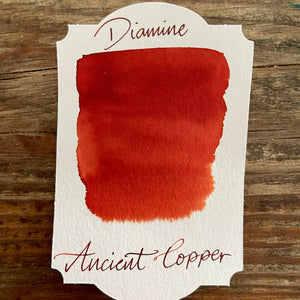 Diamine Ancient Copper Ink review