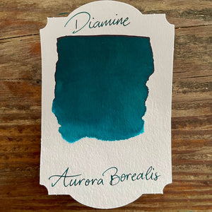 Diamine Aurora Borealis Ink review