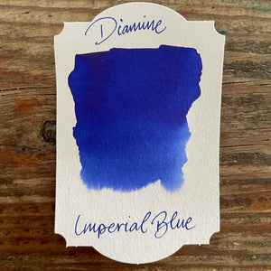 Diamine Imperial Blue Ink review