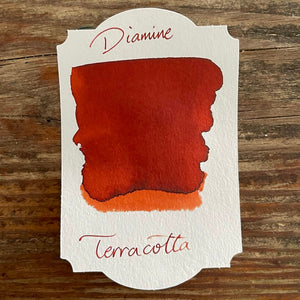 Diamine Terracotta Ink review