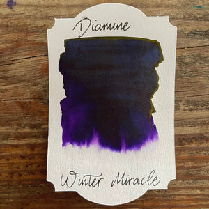 Diamine Winter Miracle Ink review