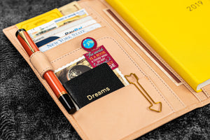 Leather Hobonichi Weeks Cover - Undyed Leather