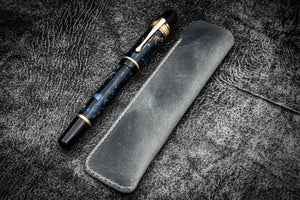 Leather Single Fountain Pen Sleeve - Multiple Colors