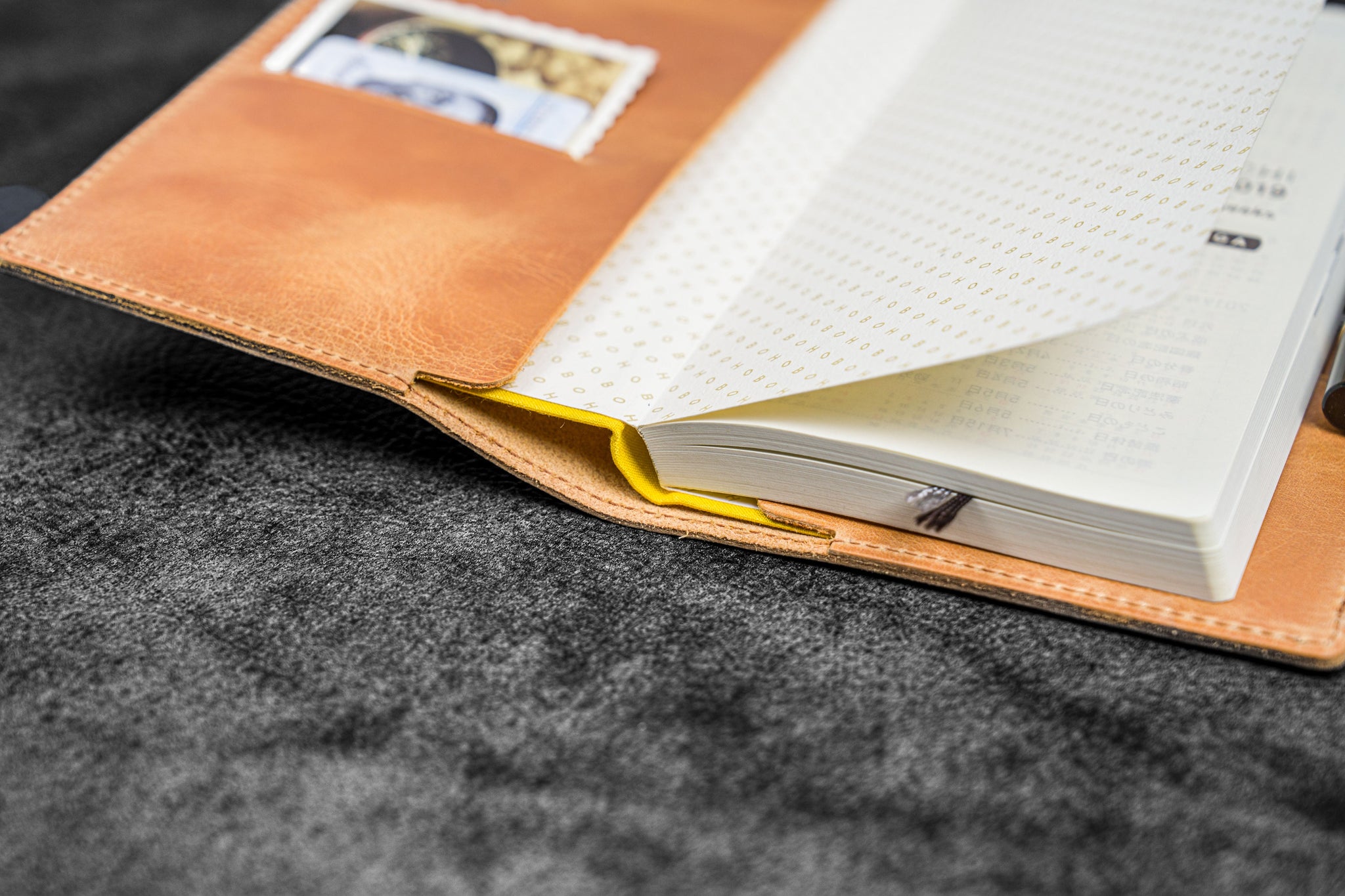 Galen Leather Hobonichi Weeks Cover - Brown