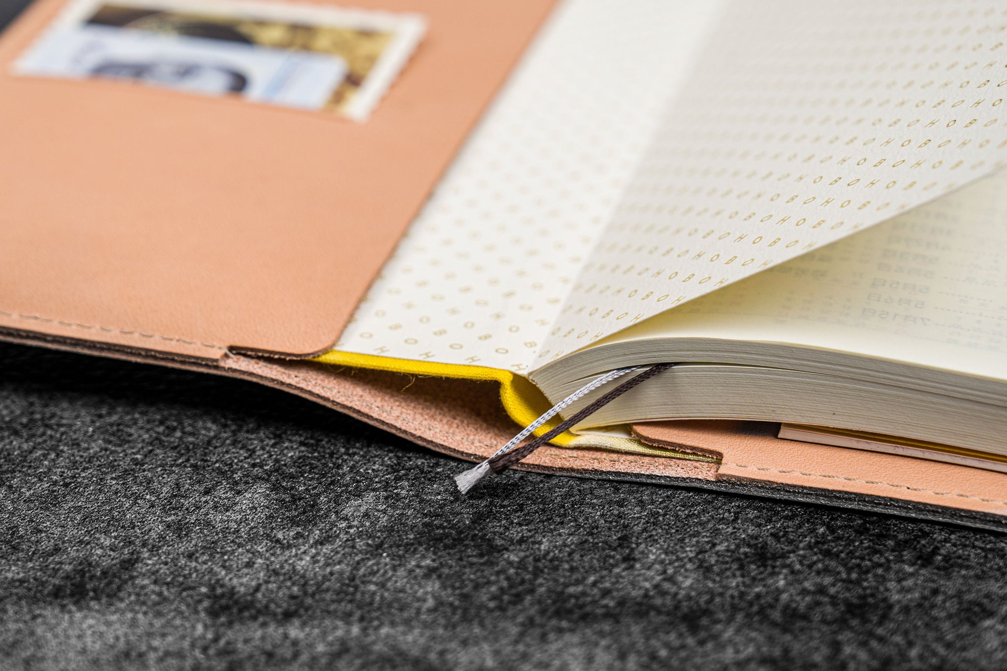 Leather Hobonichi Weeks Cover - Undyed Leather - Galen Leather