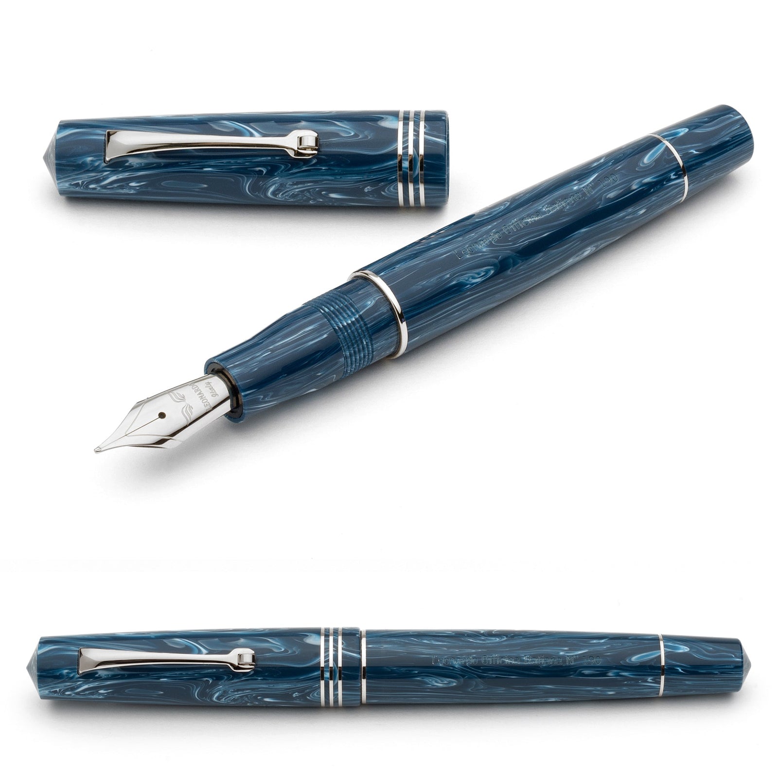 Momento zero Blue Positano (steel nib)