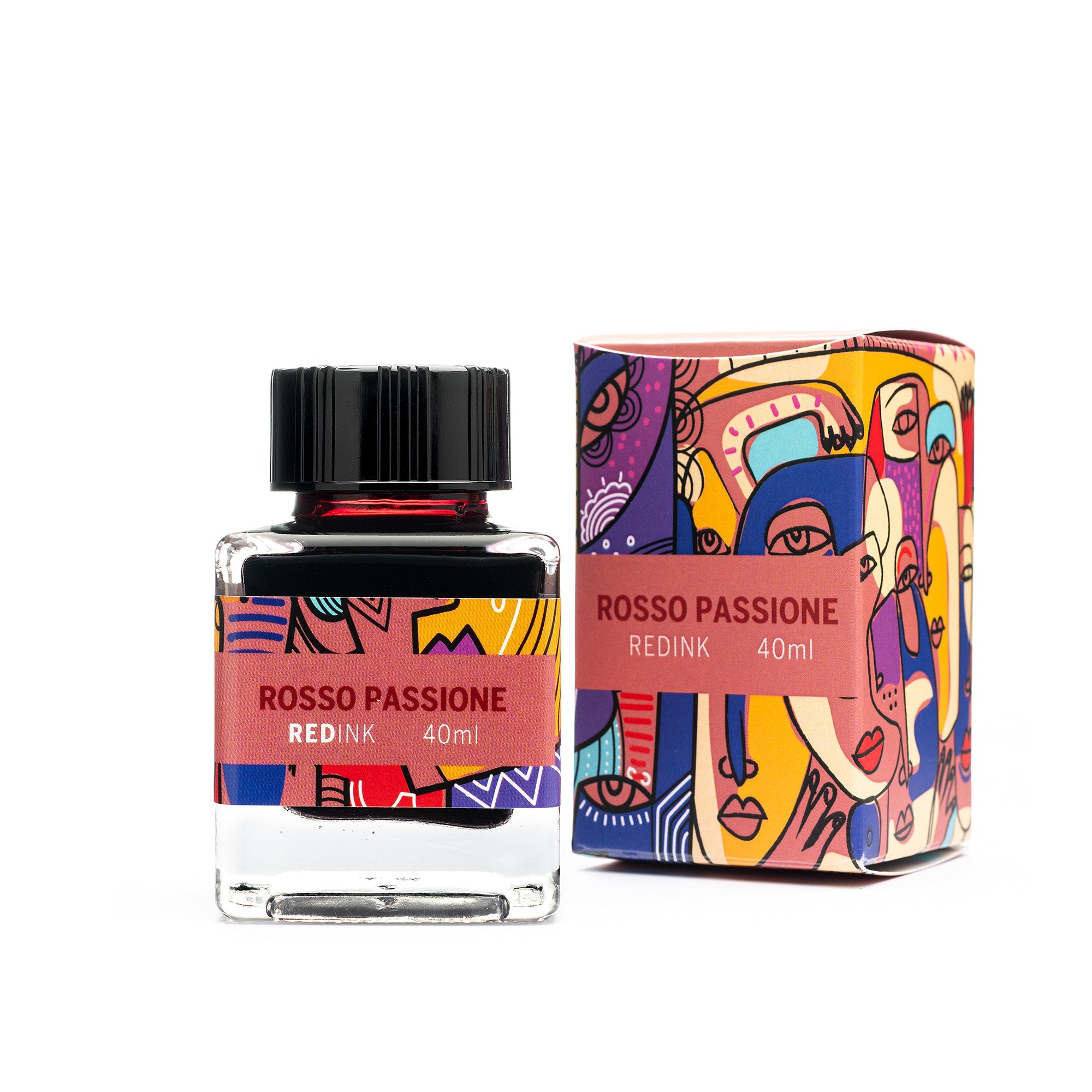 Leonardo Officina Ink - Red - 40ml