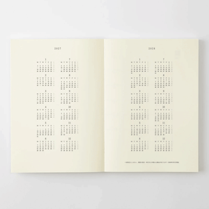 Midori 2027 MD Product Notebook Diary - A6 Size