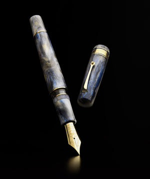 Leonardo MZG 2.0 Fountain Pen - Orchidea Blue GT #6