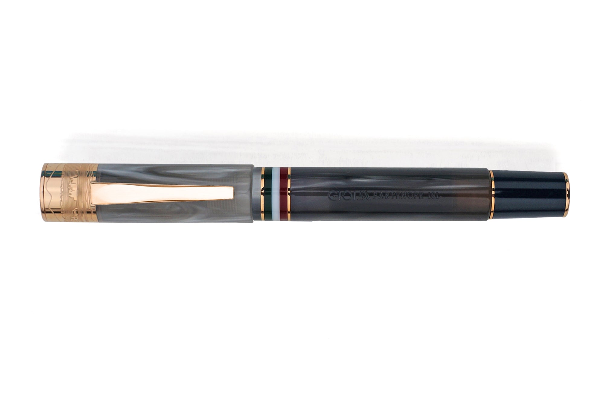 Gioia Partenope Madreperla Fountain Pen Rose Gold Trim