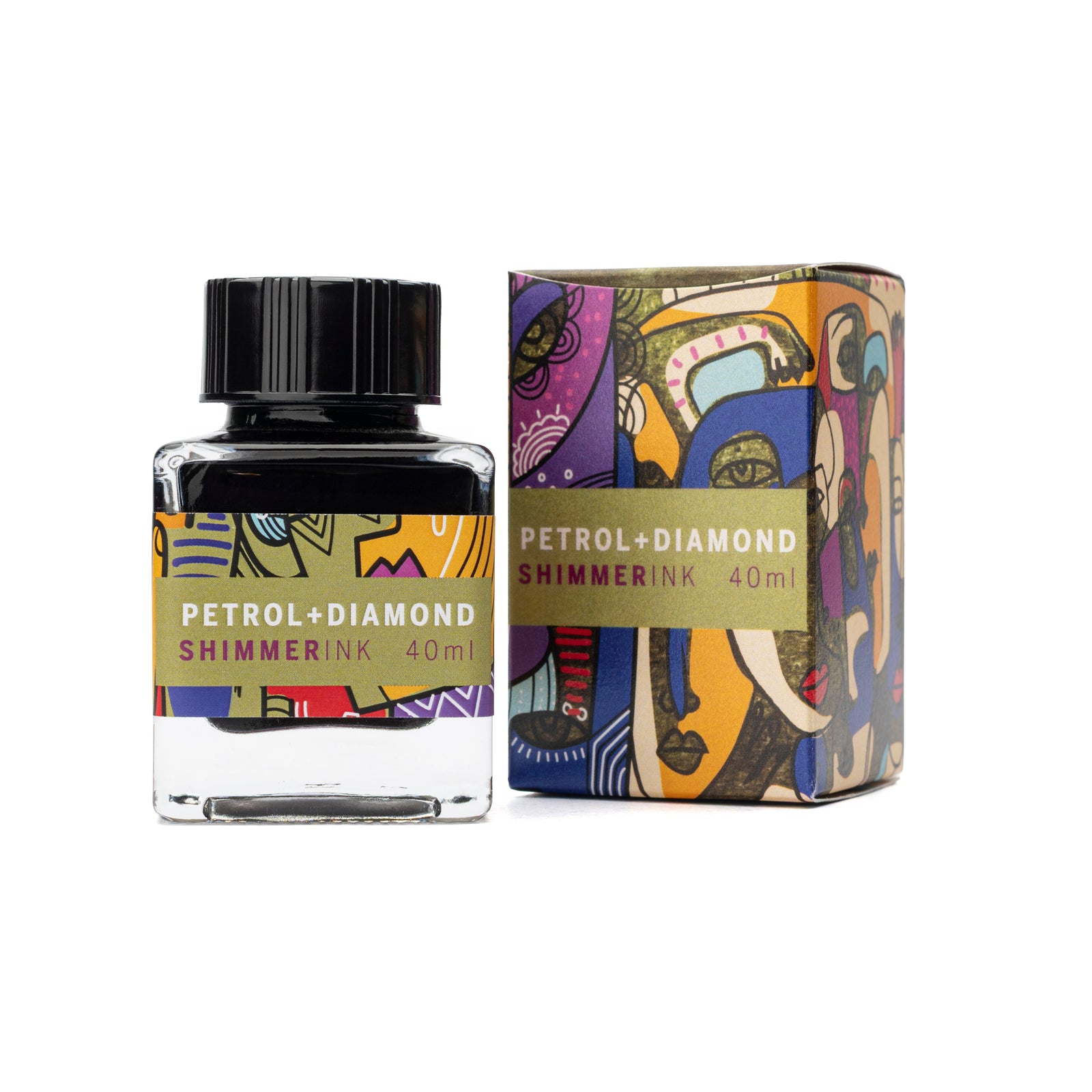 Leonardo Officina Ink - Petrol Diamond Shimmer - 40ml
