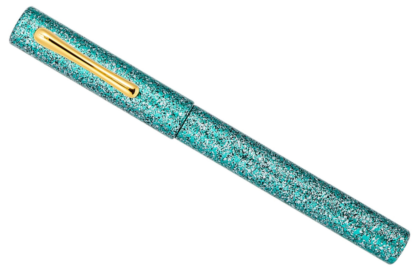 Taccia Granite Stone Fountain Pen - Green GT