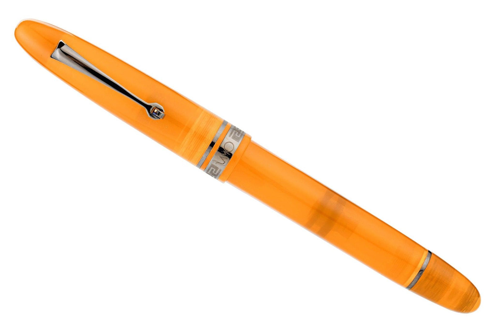 Omas Ogiva Fountain Pen in Arancione with Black Trim