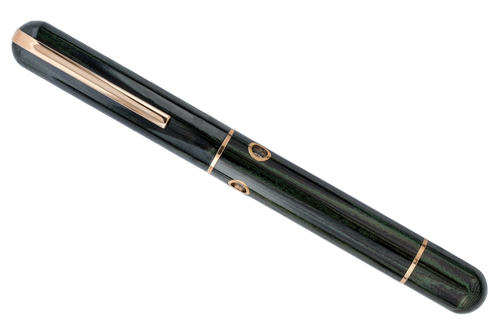 Nahvalur (Narwhal) Nautilus Fountain Pen - Chelonia Green