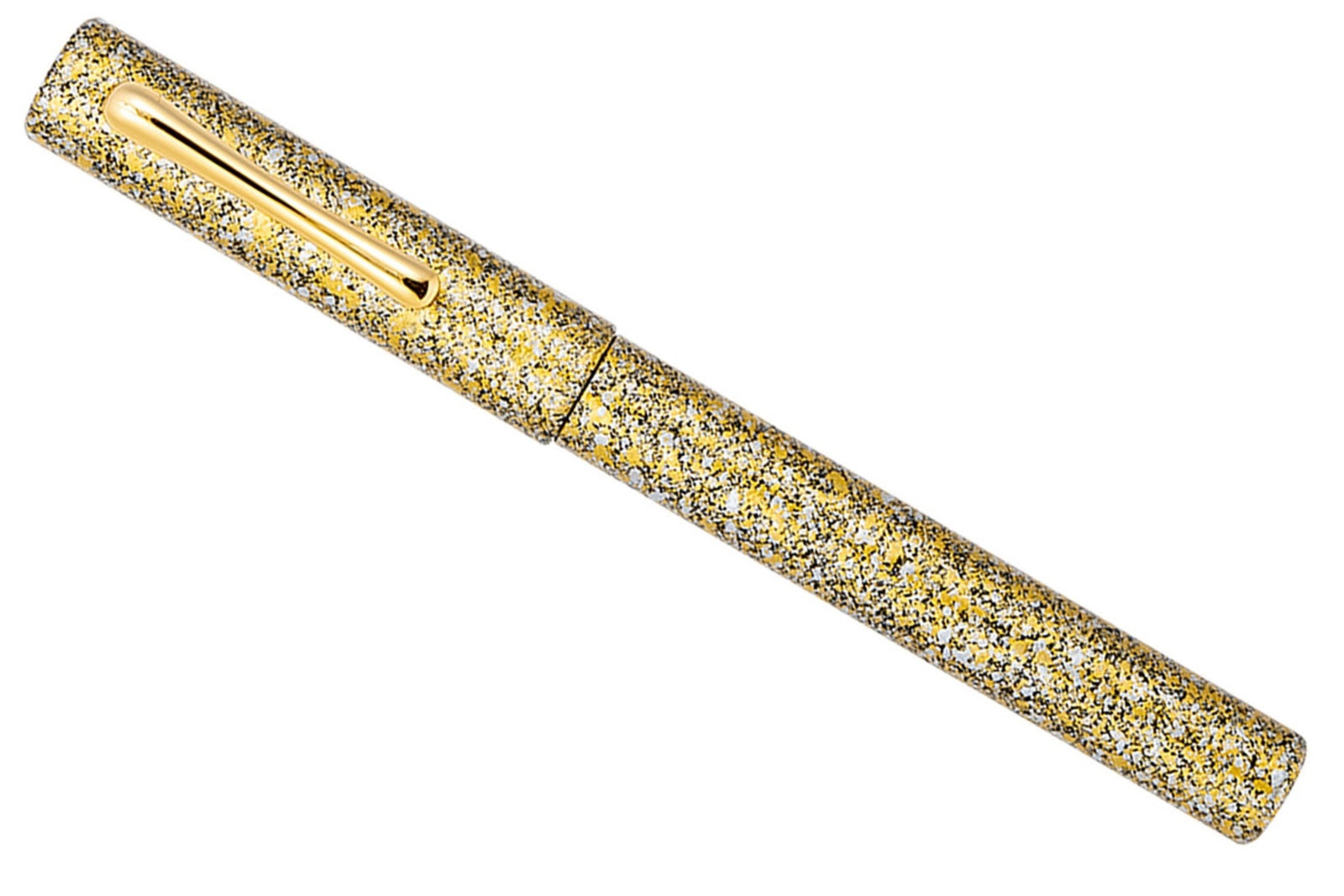 Taccia Granite Stone Fountain Pen - Yellow GT