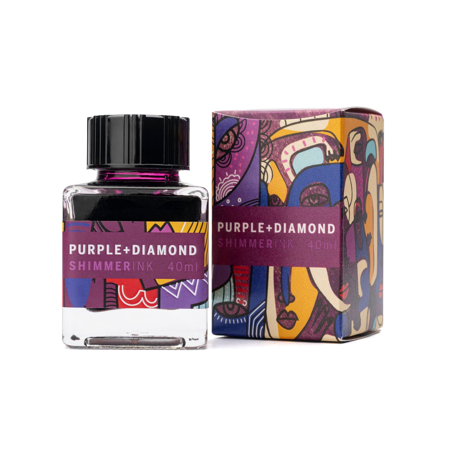 Leonardo Officina Ink - Purple Diamond Shimmer - 40ml